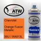 Preview: Chevrolet, Orange Fusion Metallic, 56U / WA913L: 400ml Sprühdose, von ATW Autoteile West.